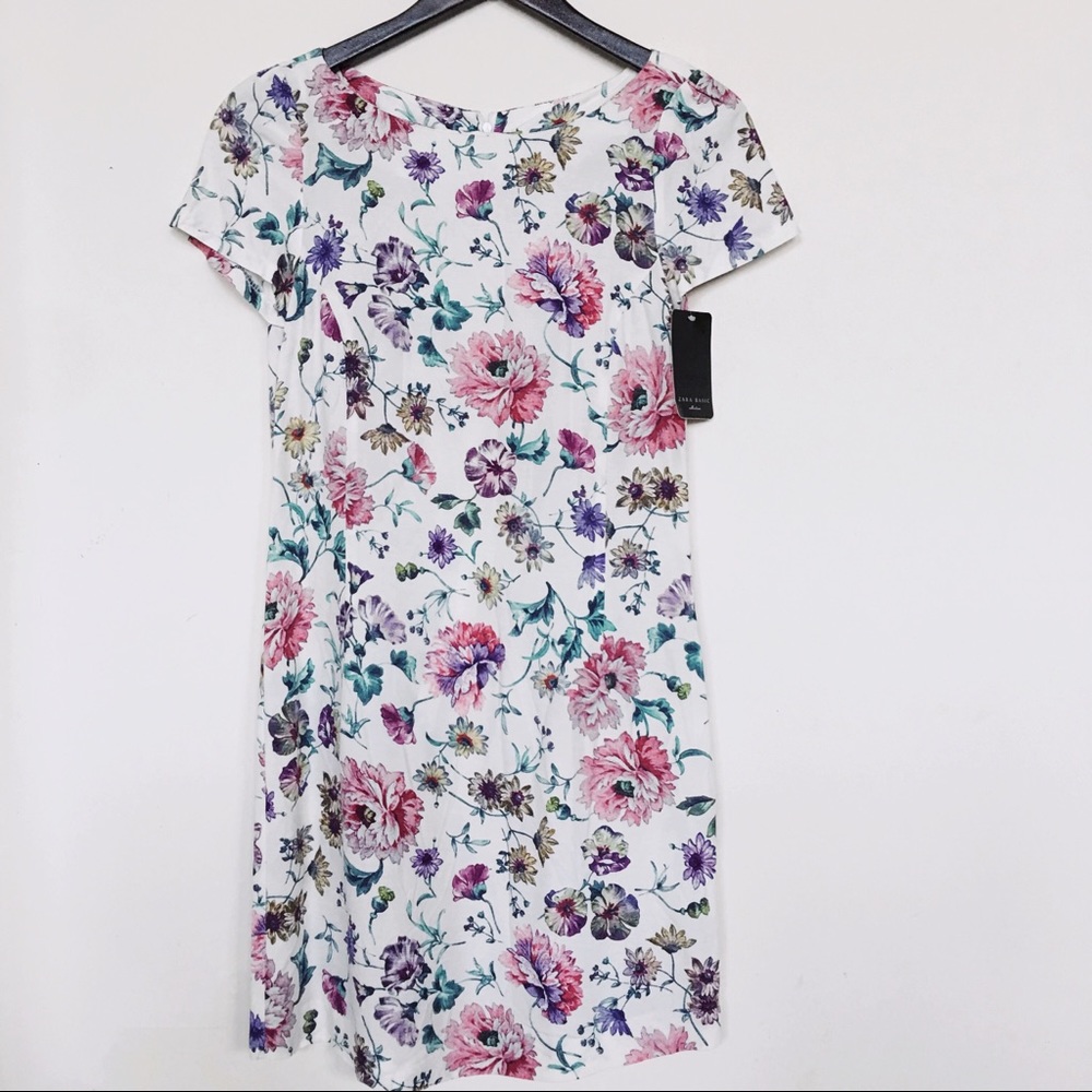 Zara basic polished ‘T-shirt’ dress